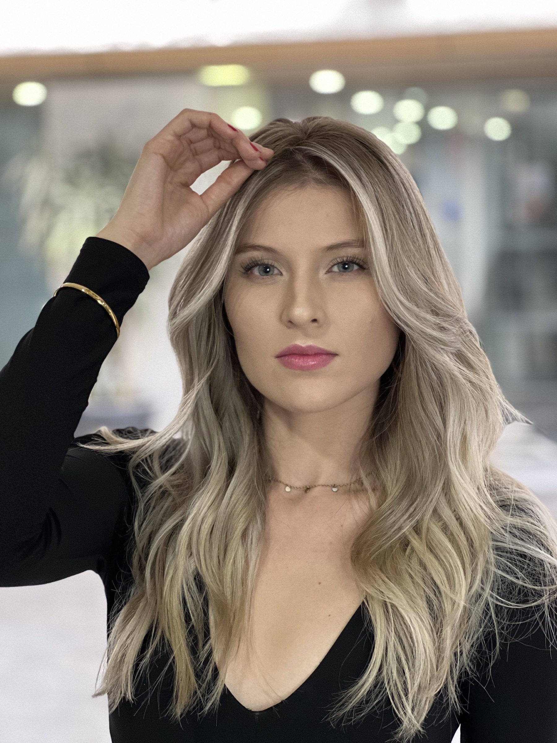 Extensiones de cabello 100% human hair rubio platino MARROKI